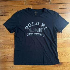 Polo by Ralph Lauren Black Short Sleeve Men's Tee